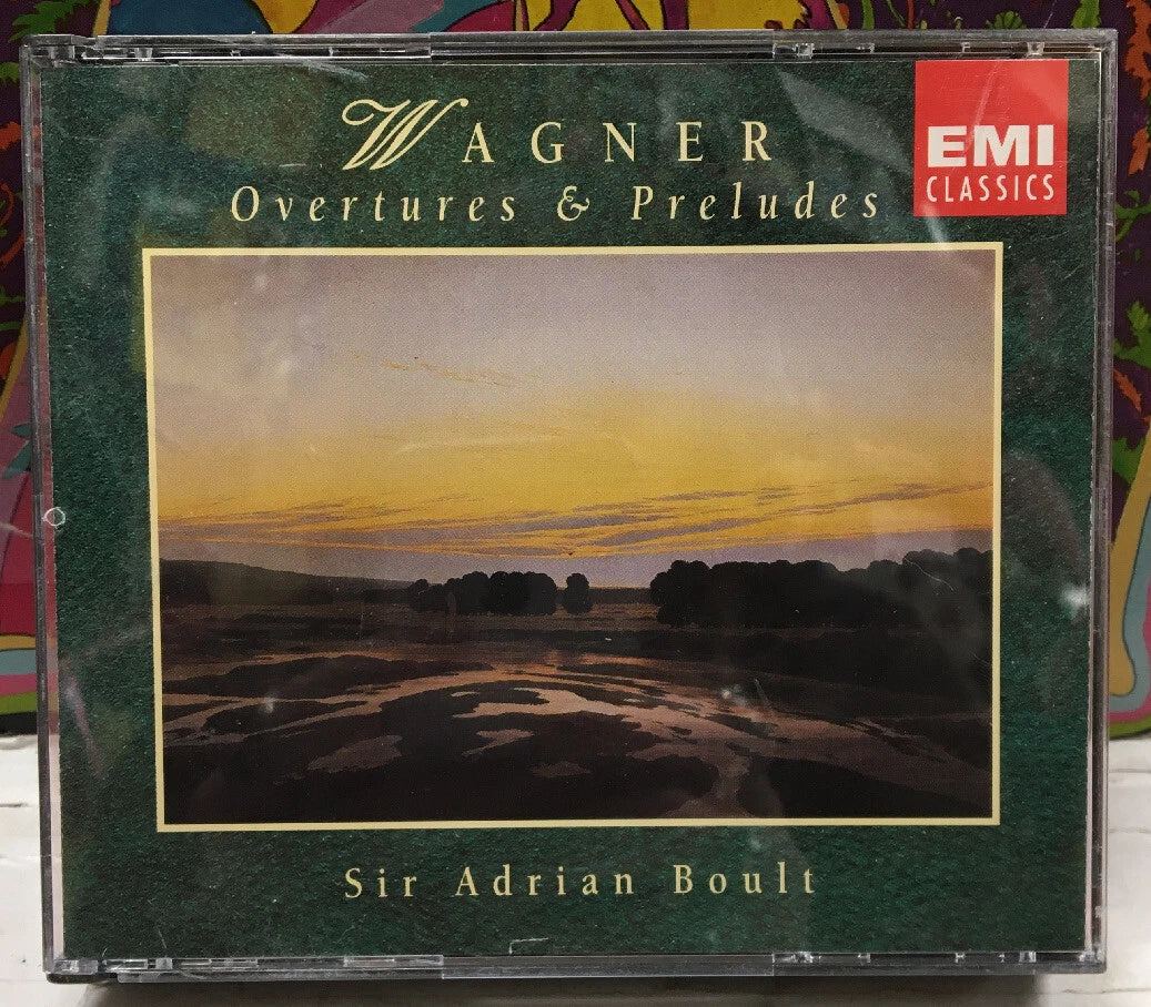 Wagner Overtures & Preludes Sir Adrian Boult CD Set