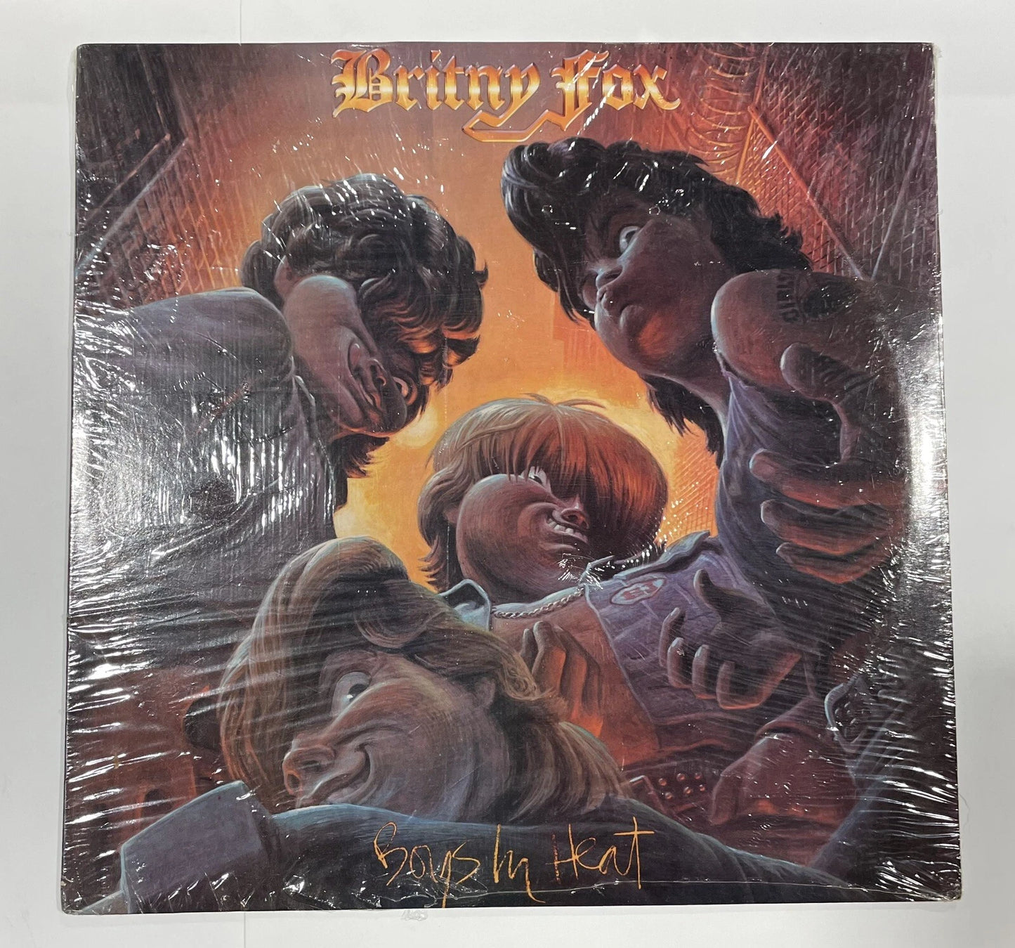 Britny Fox BOYS IN HEAT 1989