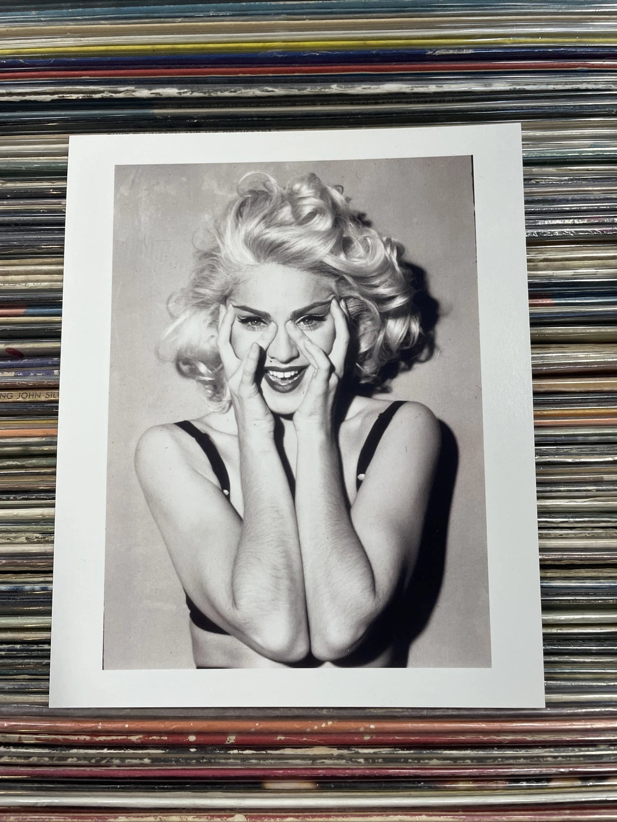 Madonna Vintage Black & White Nikon Photo