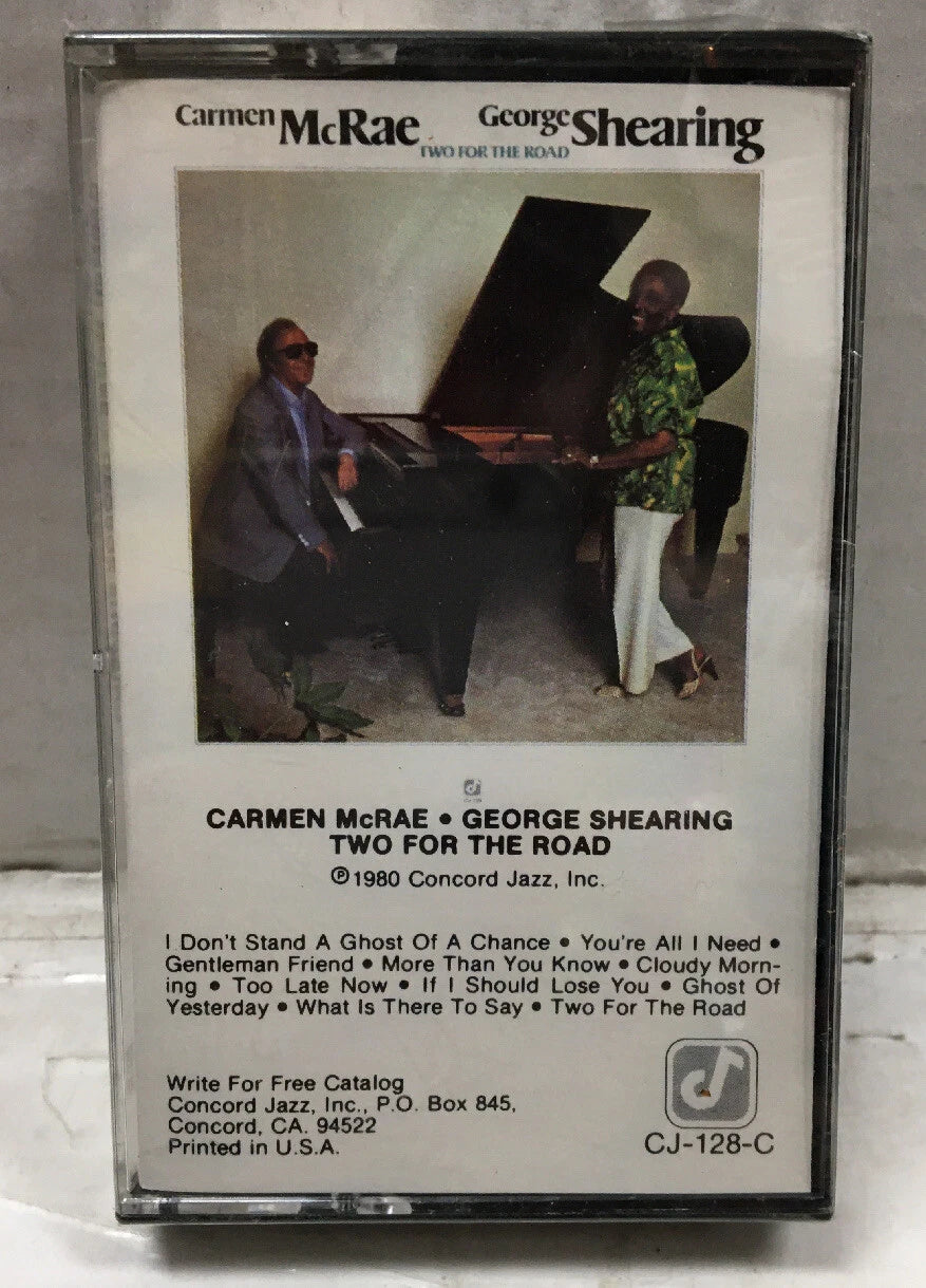Carmen McRae/George Shearing Two For The Road Sealed Cassette