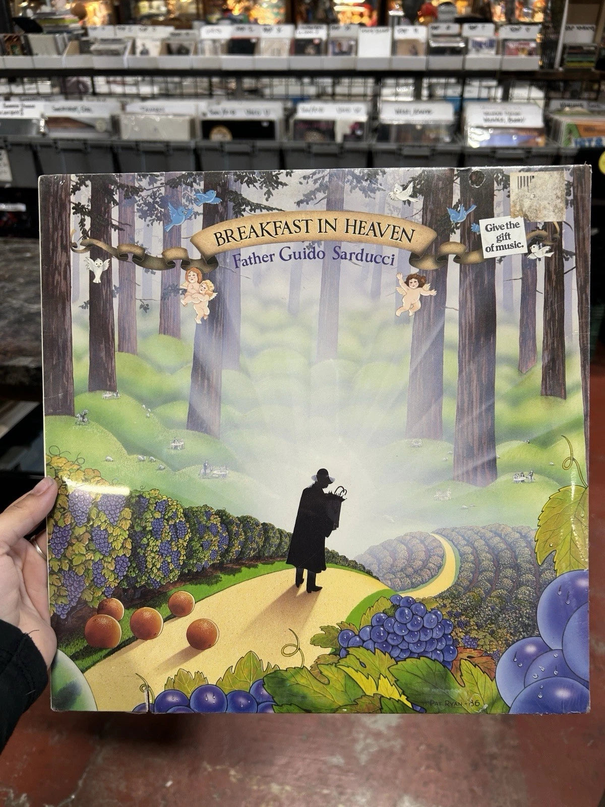 Father Guido Sarducci: Breakfast In Heaven Lp Warner Bros 25472 Vinyl SEALED