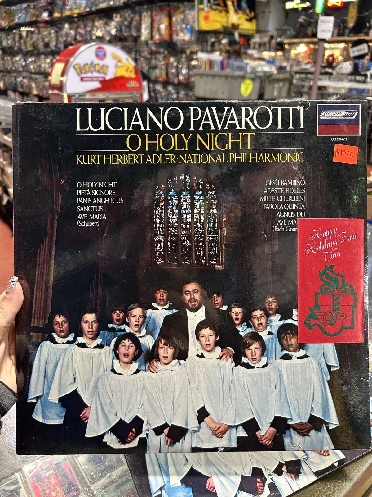 Luciano Pavarotti O Holy Night Lp Sealed