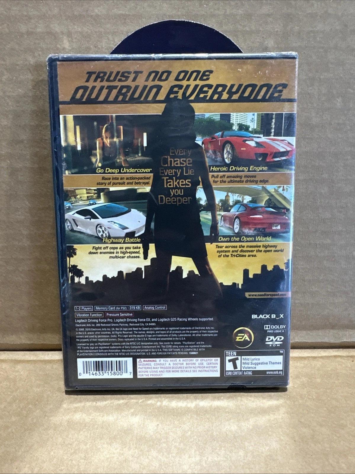 Need for Speed: Undercover (Greatest Hits) PS2 (Brand New Factory Sealed US Vers