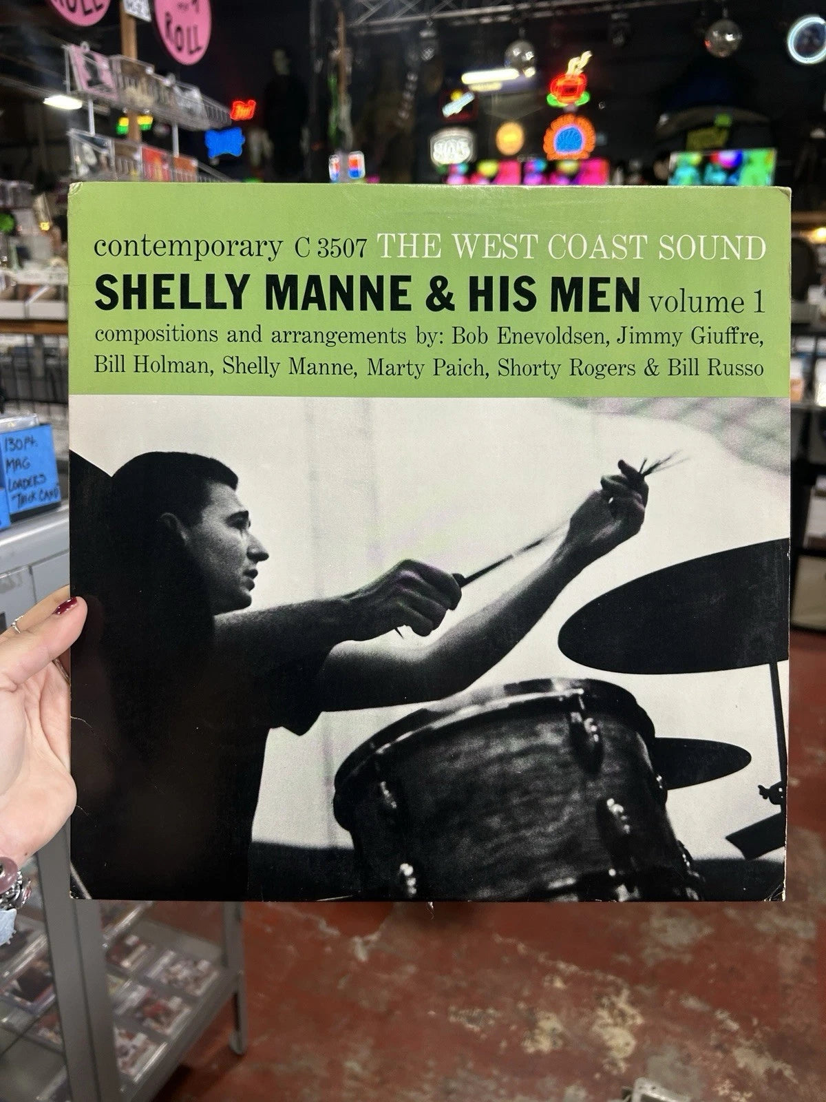 SHELLY MANNE AND HIS MEN : VOL.1 LP CONTEMPORARY OJC-152
