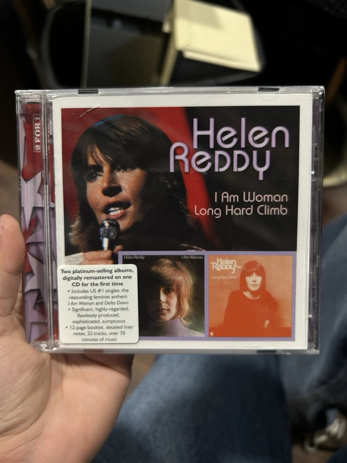 HELEN REDDY - I Am Woman: Long Hard Climb - CD - Excellent RAVEN