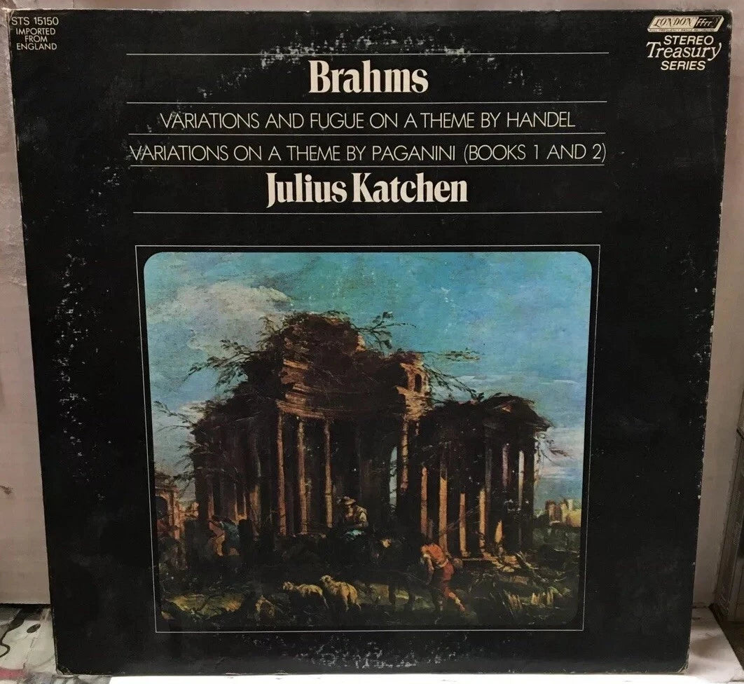 Julius Katchen Brahms UK Import Record STS15150