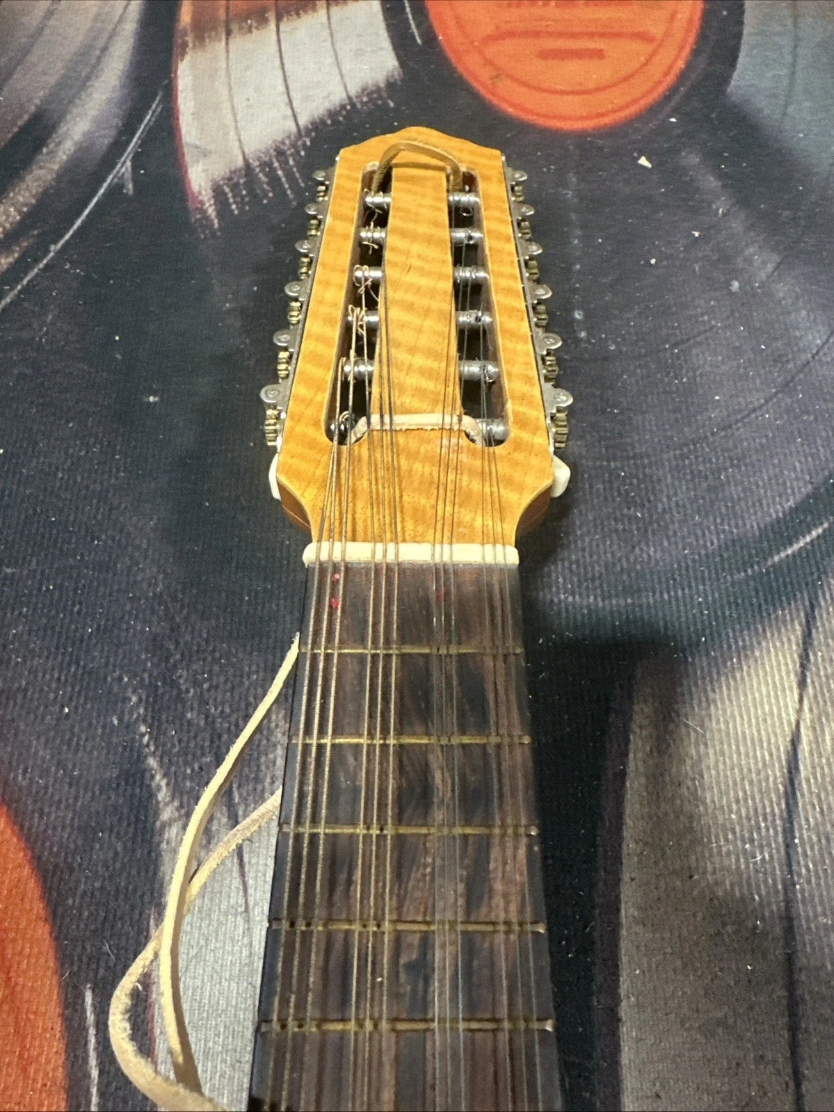 12 String Vintage Wooden Cuban Laud No Markings/labels