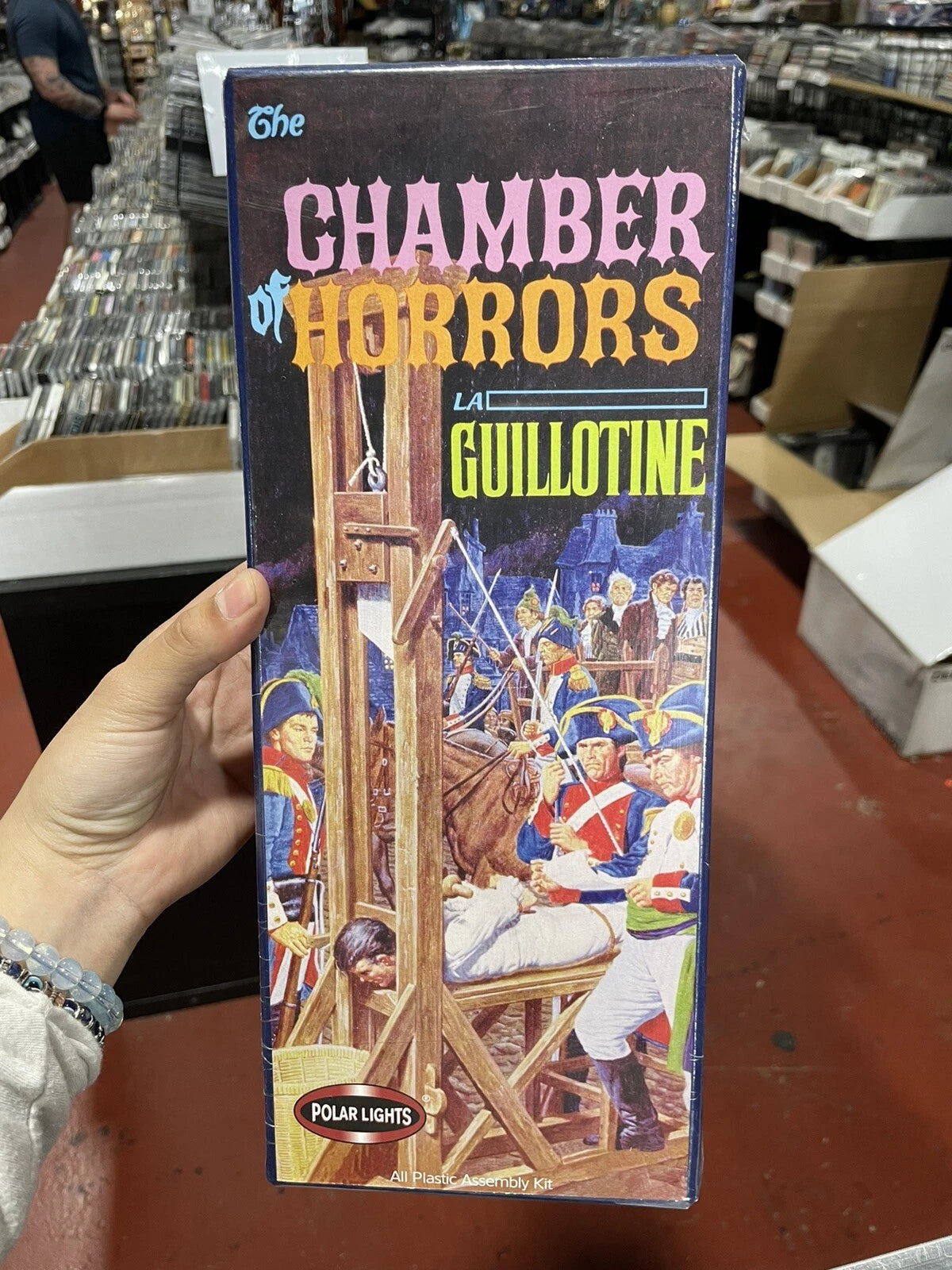 Polar Lights Chamber of Horrors La Guillotine Model Kit