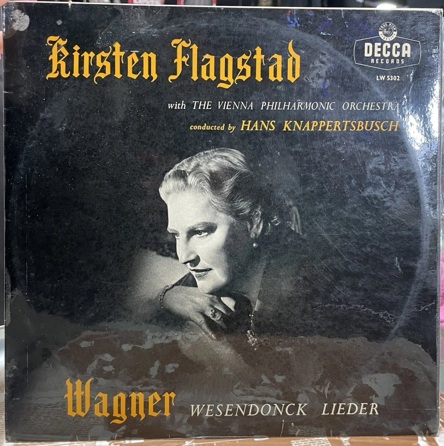 Decca LW 5302 ED1-Wagner Wesendonck Lieder-Flagstad - Knappertsbusch '57 10'' M-
