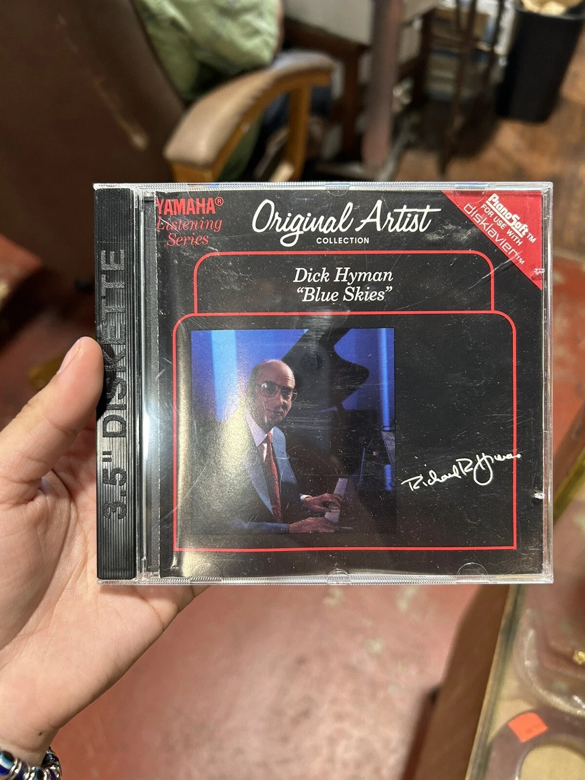 Yamaha Pianosoft Dick Hyman “Blue Skies” Floppy Disk