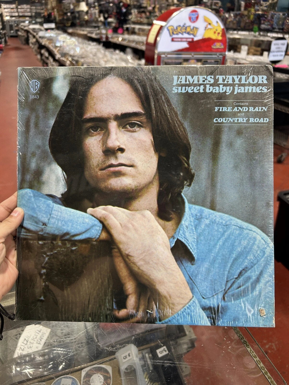 SEALED, James Taylor – Sweet Baby James WS 1843, Stereo, 1st pressing, US, 1970