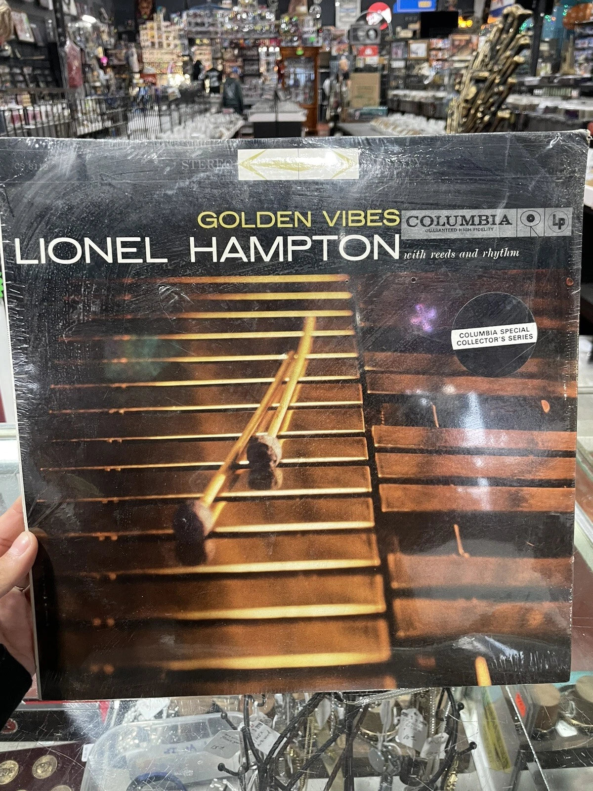 Golden Vibes Lionel Hampton With Reeds And Rhythm lp new sealed