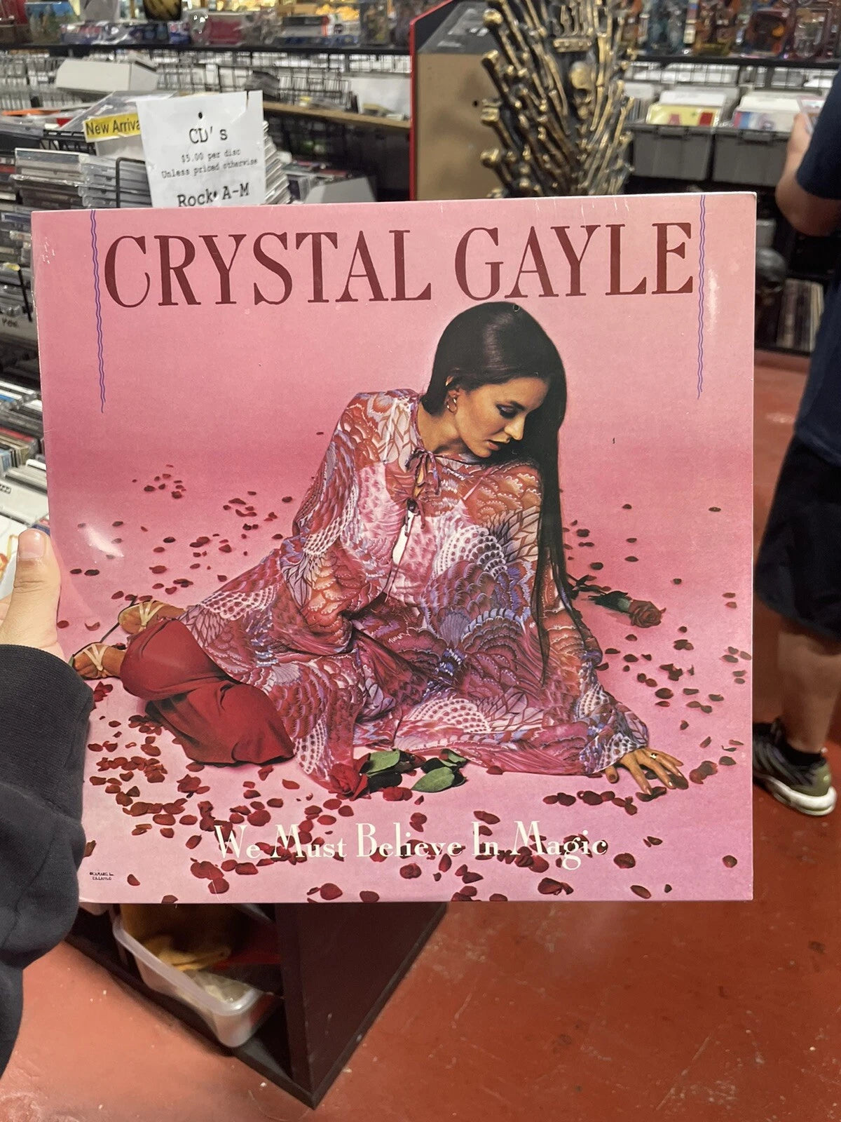 CRYSTAL GAYLE - We Must Believe In Magic NEW SEALED UNOPENED