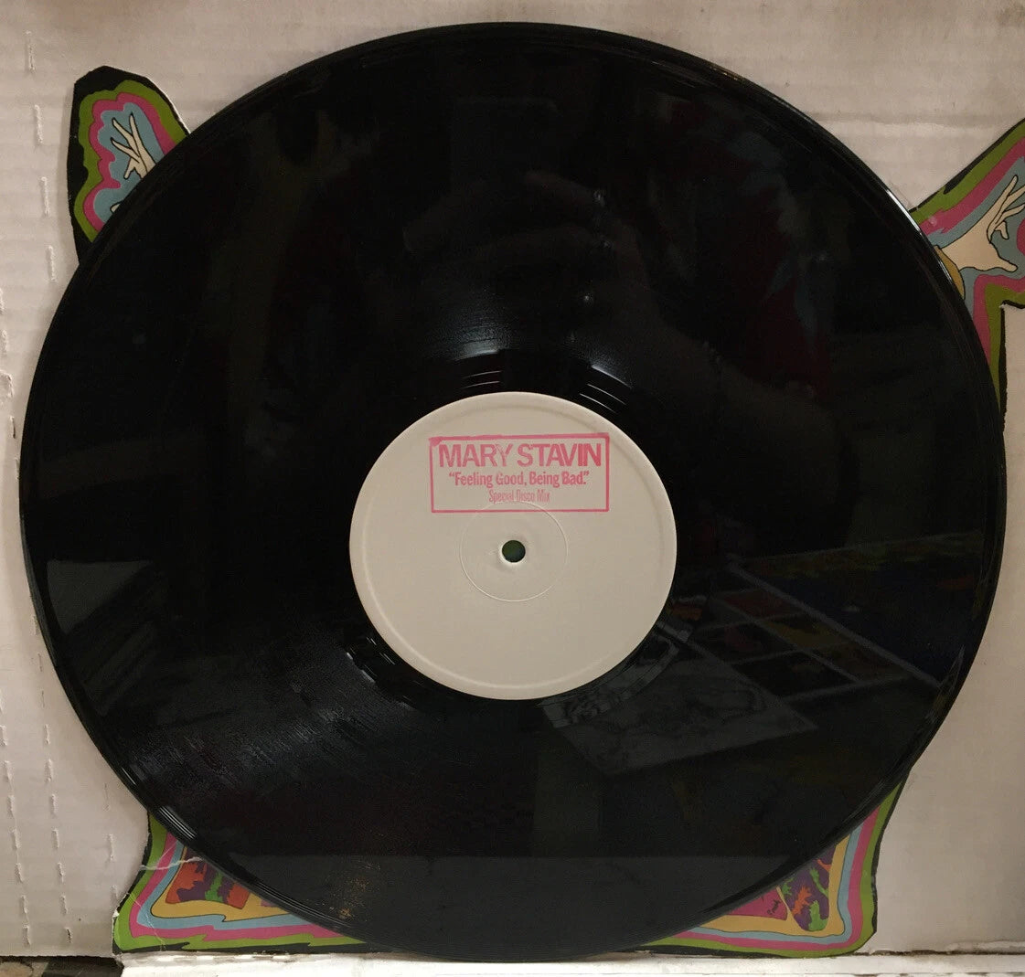 Mary Stavin Feeling Good,Being Bad ( Disco Mix) 12” UK Import Promo Record
