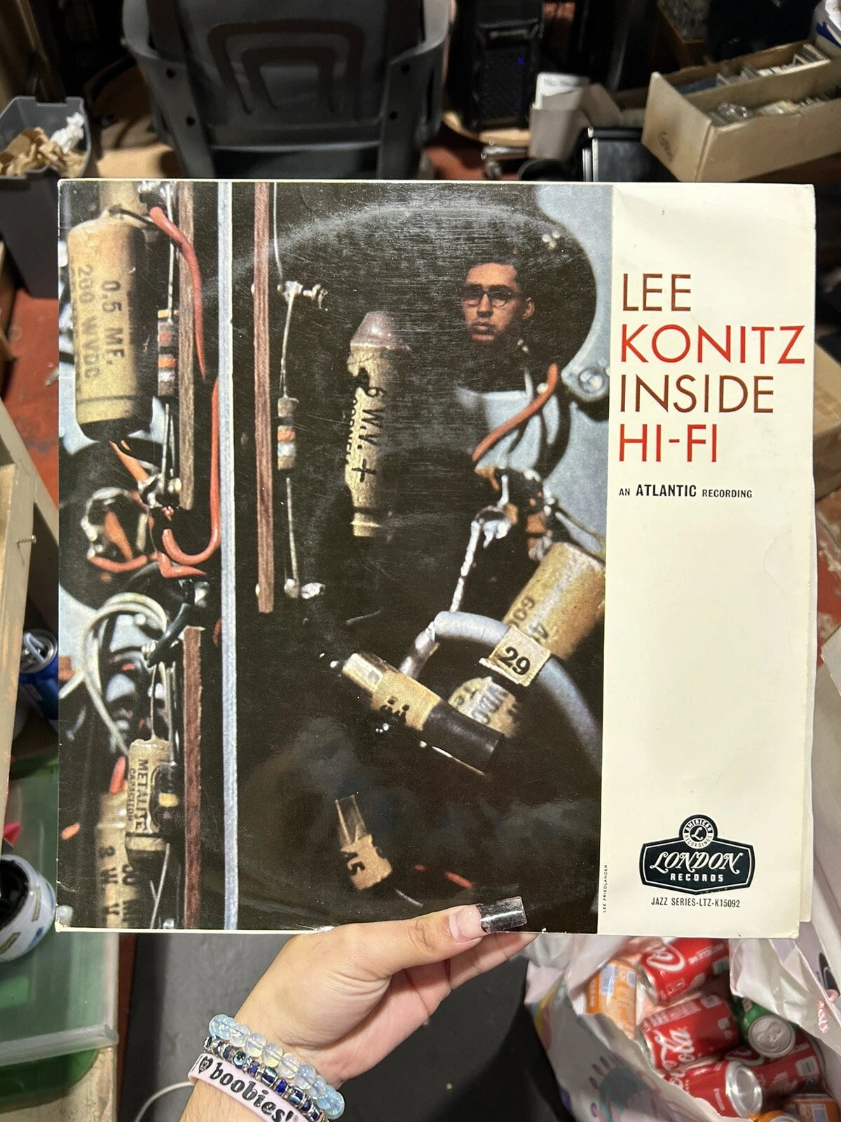 Lee Konitz " Inside Hi-Fi " london Ltzm-k 15092 import