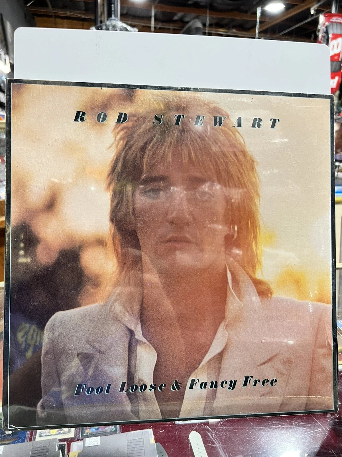 ROD STEWART: foot loose and fancy free WB 12" LP 33 RPM Sealed