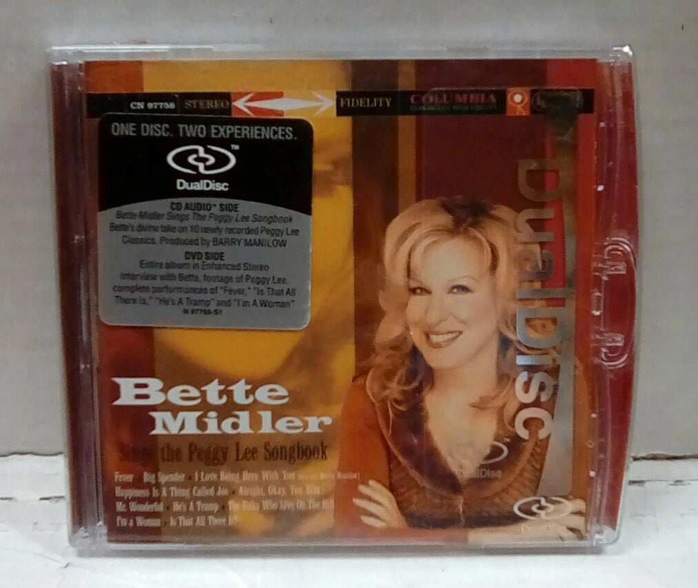 Bette Midler Sings The Peggy Lee Songbook DualDisc CD/DVD