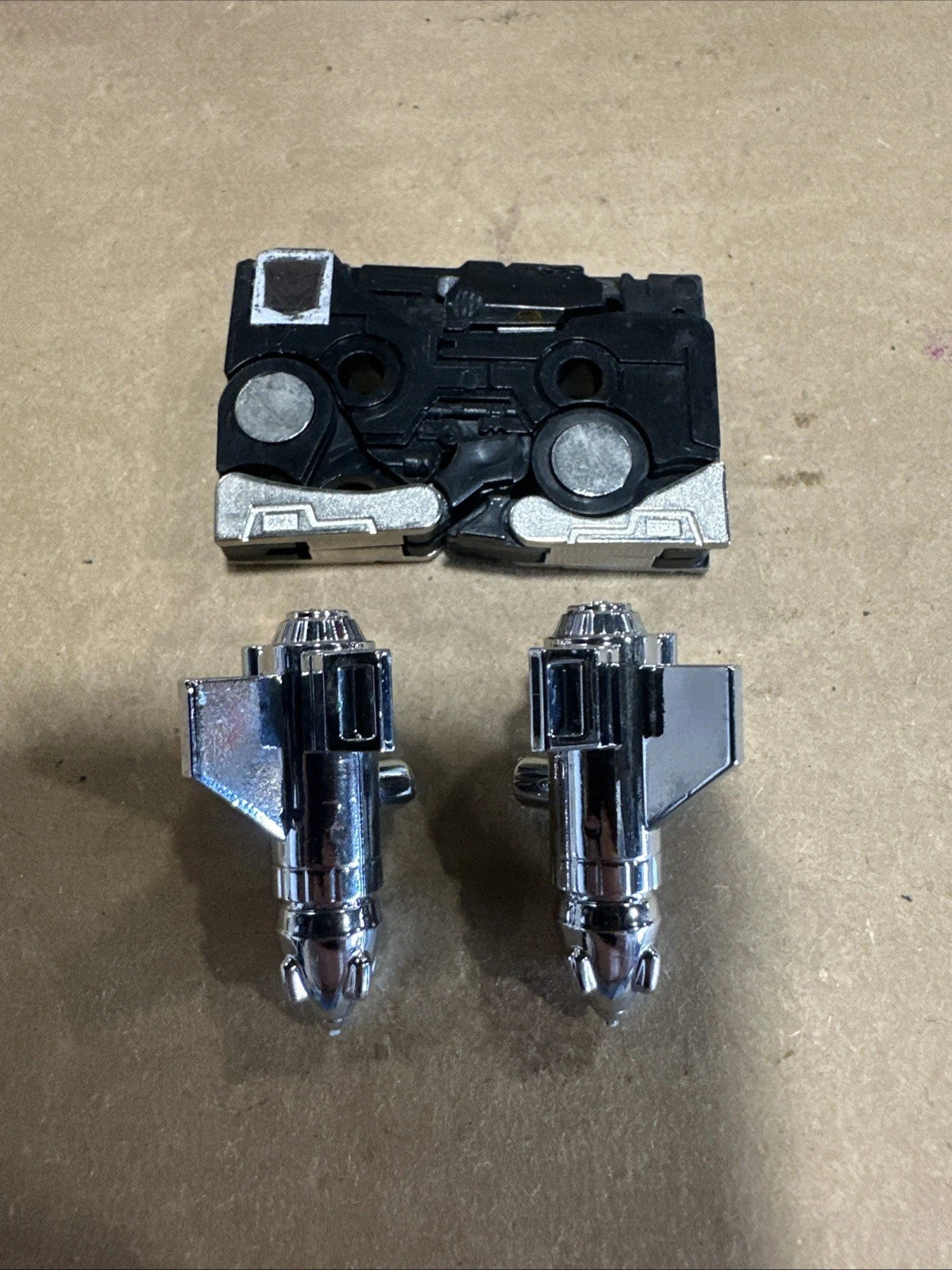 Ravage Cassette SILVER CLEAN 1985 G1 Transformers Figure