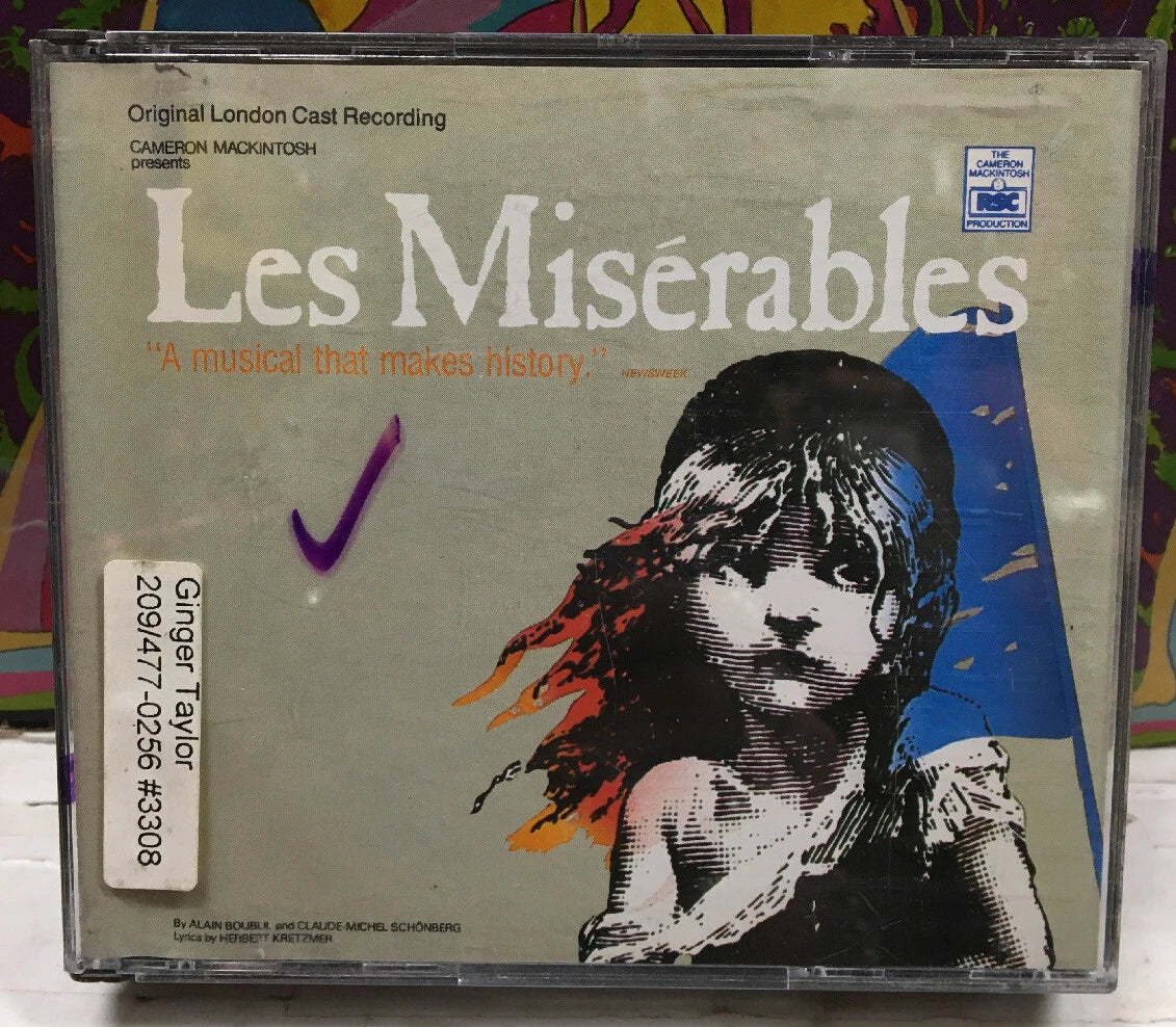 Les Miserables Original London Cast Recording Import CD Set