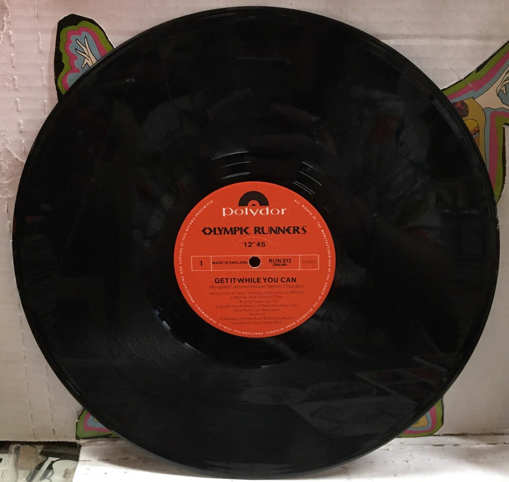 Olympic Runners Get It While You Can 12” UK Import Record RUN012