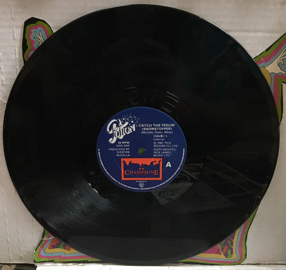 Potion Catch The Feelin’ (Showstopper) 12” UK Import Record Funky5