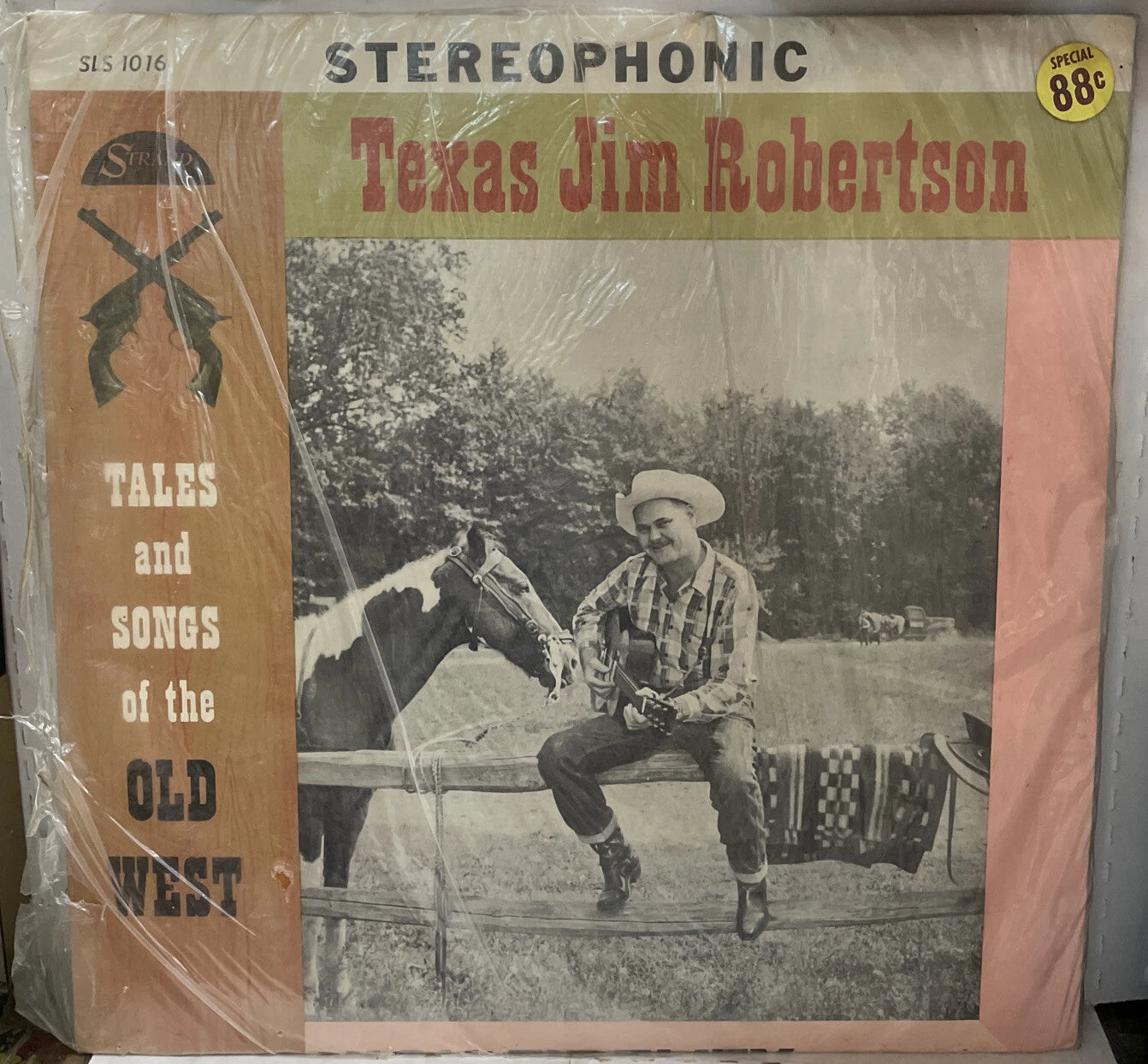 Texas Jim Roberts Songs And Tales Of The Old West Sealed Record SLS1016