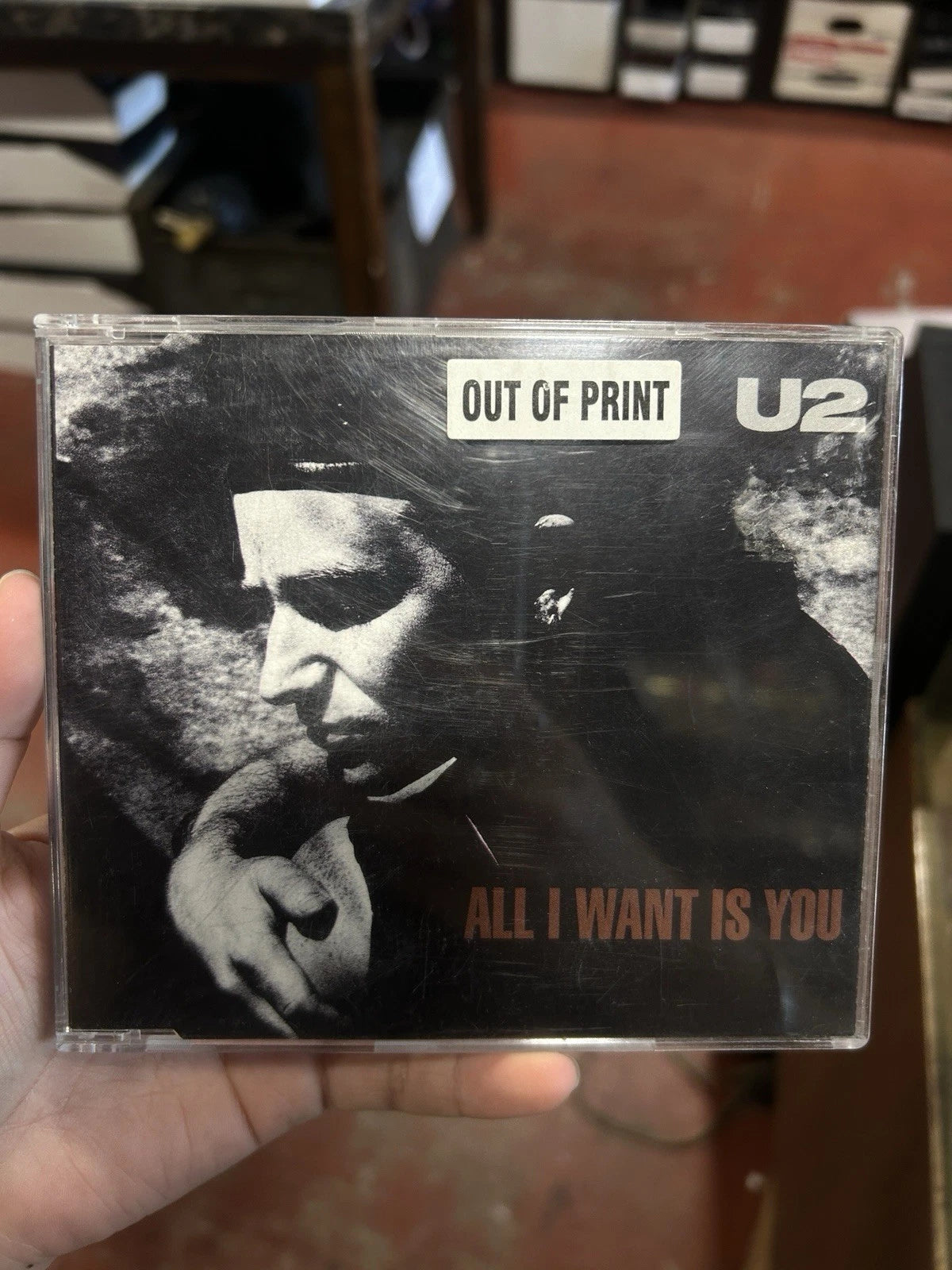 U2 CD hit single All I Want Is You 4 track Unchained Melody Everlasting Love