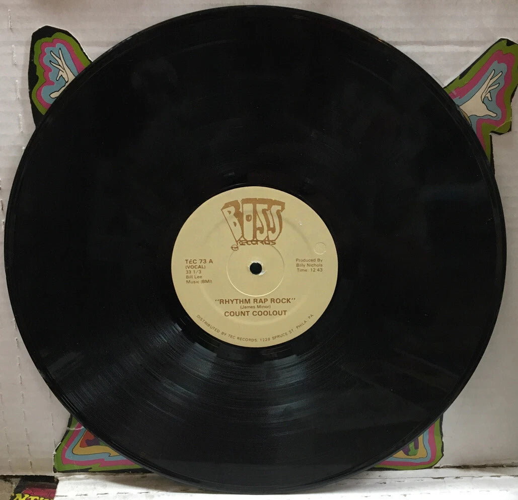 Count Coolout Rhythm Rap Rock 12” Single TEC73