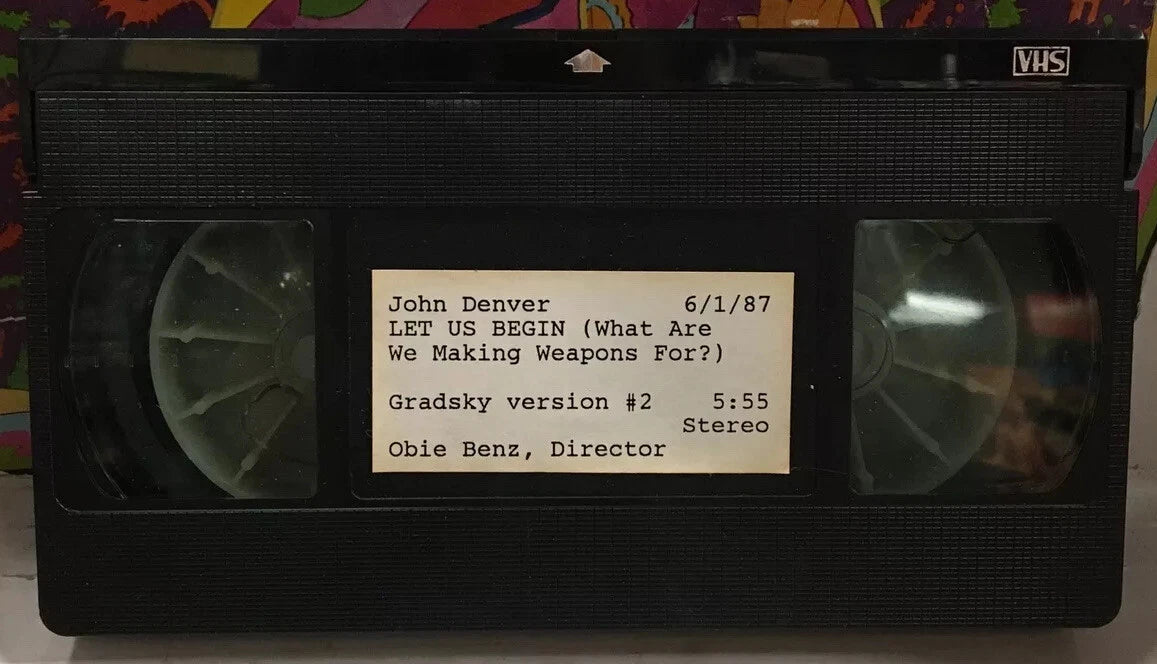 John Denver Let Us Begin Promo VHS