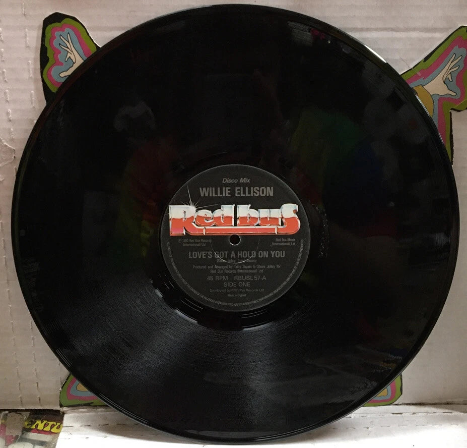 Willie Nelson Love’s Got A Hold On You UK 12” Record Single RBUSL57