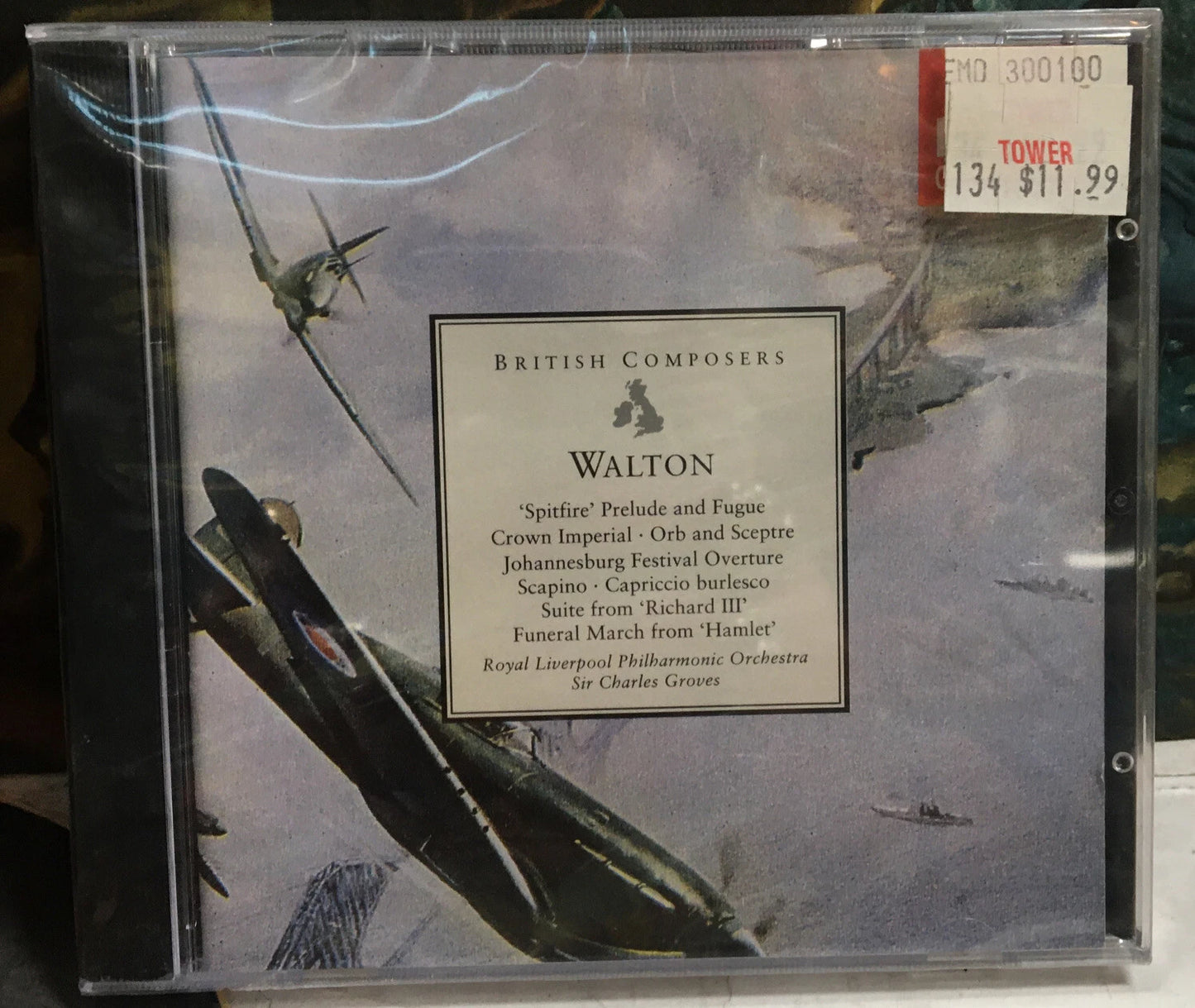 British Composers Walton Sealed UK Import CD
