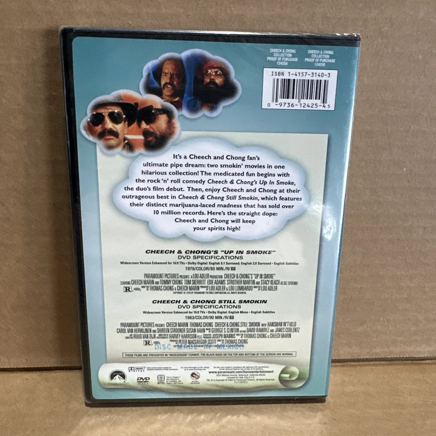 CHEECH & CHONG : Up In Smoke & Still Smokin • Double Feature • New/Sealed!!!