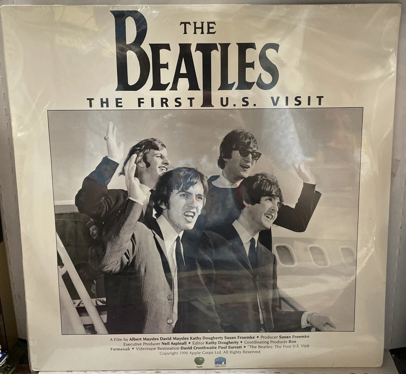 The Beatles The First U.S. Visit Sealed LaserDisc