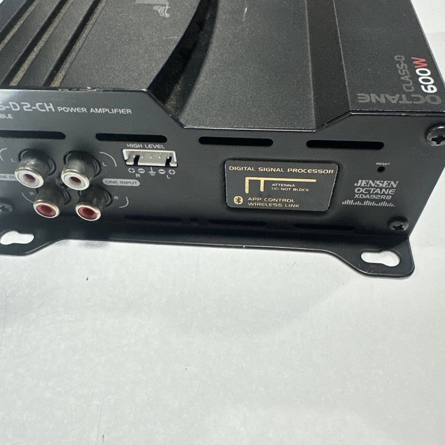 Jensen XDA92RB 600W 2 Channel Car Amplifier Untested