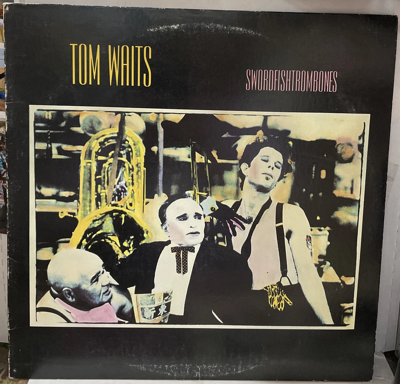Tom Waits Swordfishtrombones Repress Record 790095-1 Specialty Pressing
