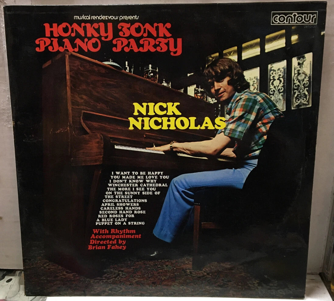 Nick Nicholas Honky Tonk Piano Party UK Import Record 2870137