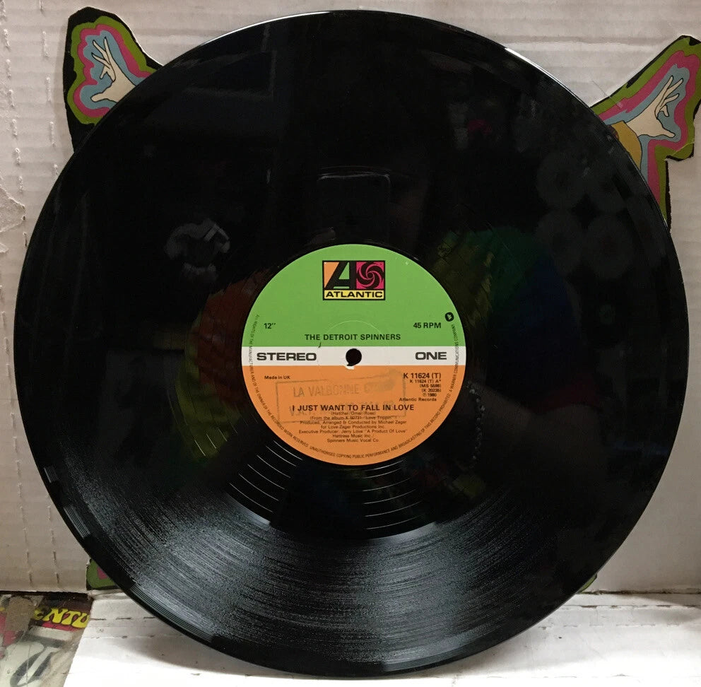 The Detroit Spinners I Just Want To Fall In Love UK 12” Record Single K11624(T)