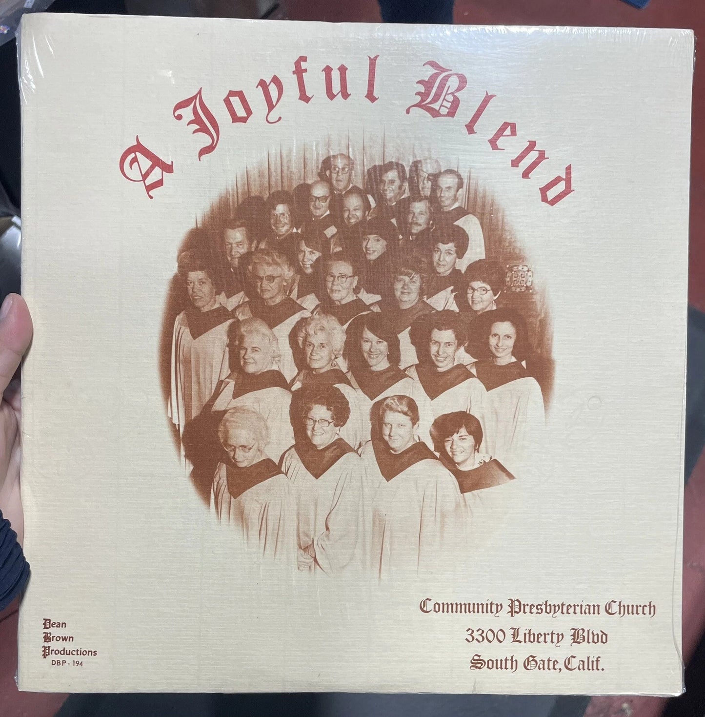 A Joyful Blend Dean Brown Productions LP
