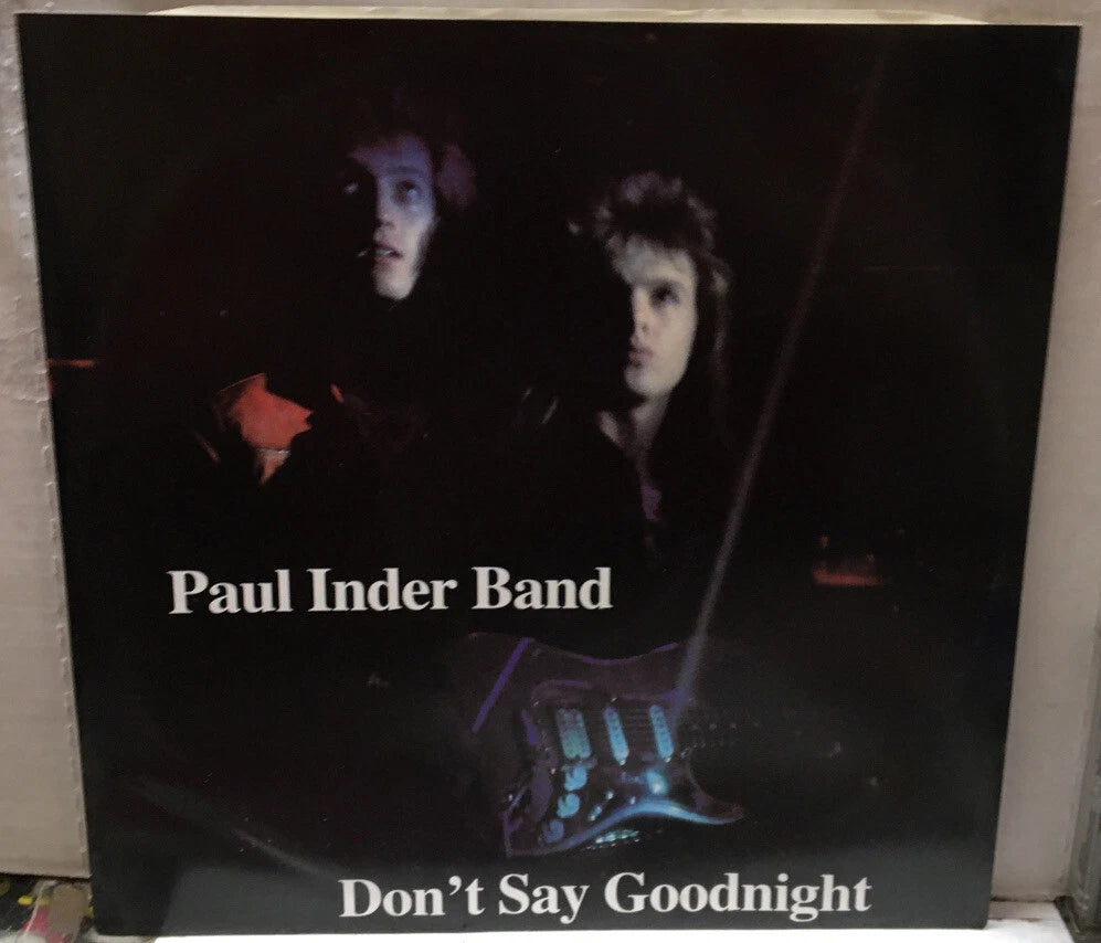 Paul Inder Band Don’t Say Goodnight 12” UK Import Record 12HIPPO7