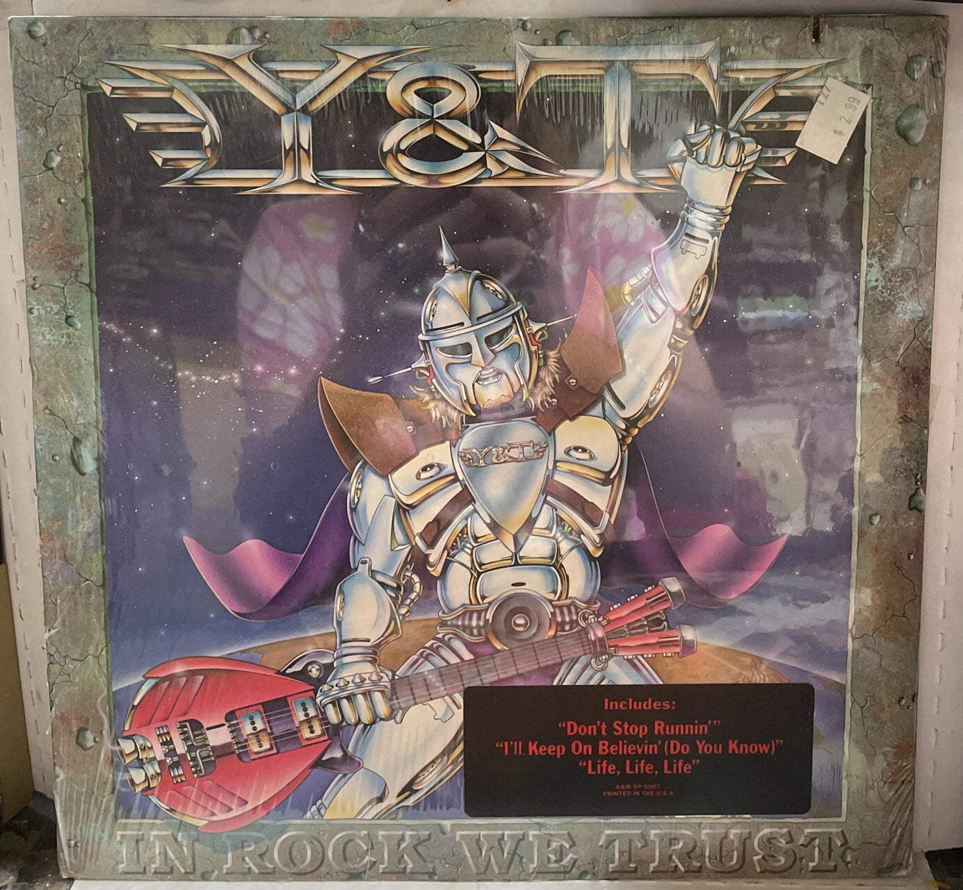 Y & T In Rock We Trust Sealed Record SP5007
