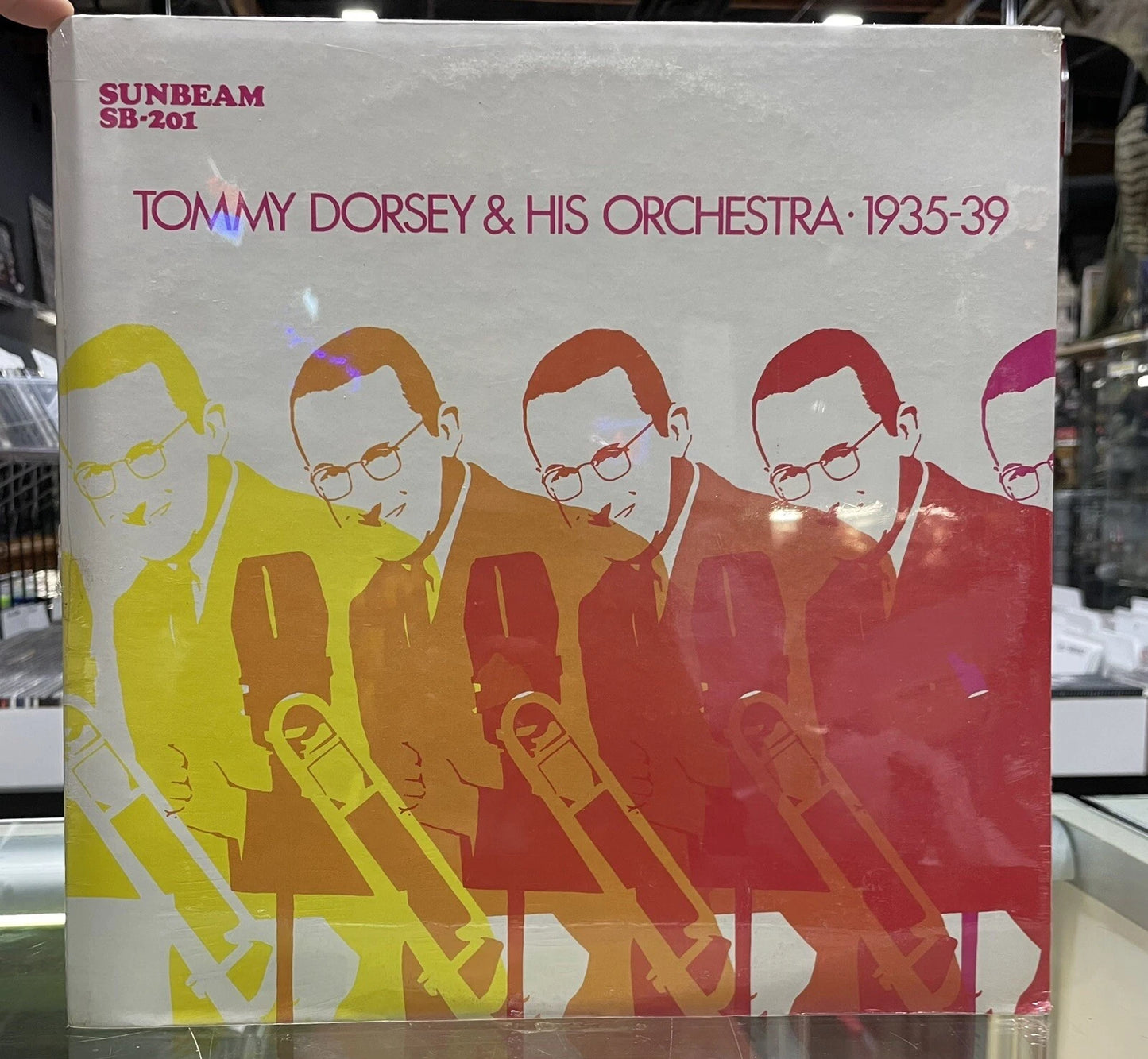 TOMMY DORSEY & ORCH. SEALED LP 1935-1939 - Sunbeam SB-201