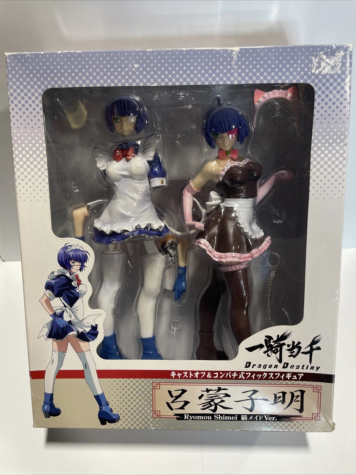 Ikki Tousen Figure Ryomou Shimei Neko Maid ver. 1/8 Taki Corporation Opened