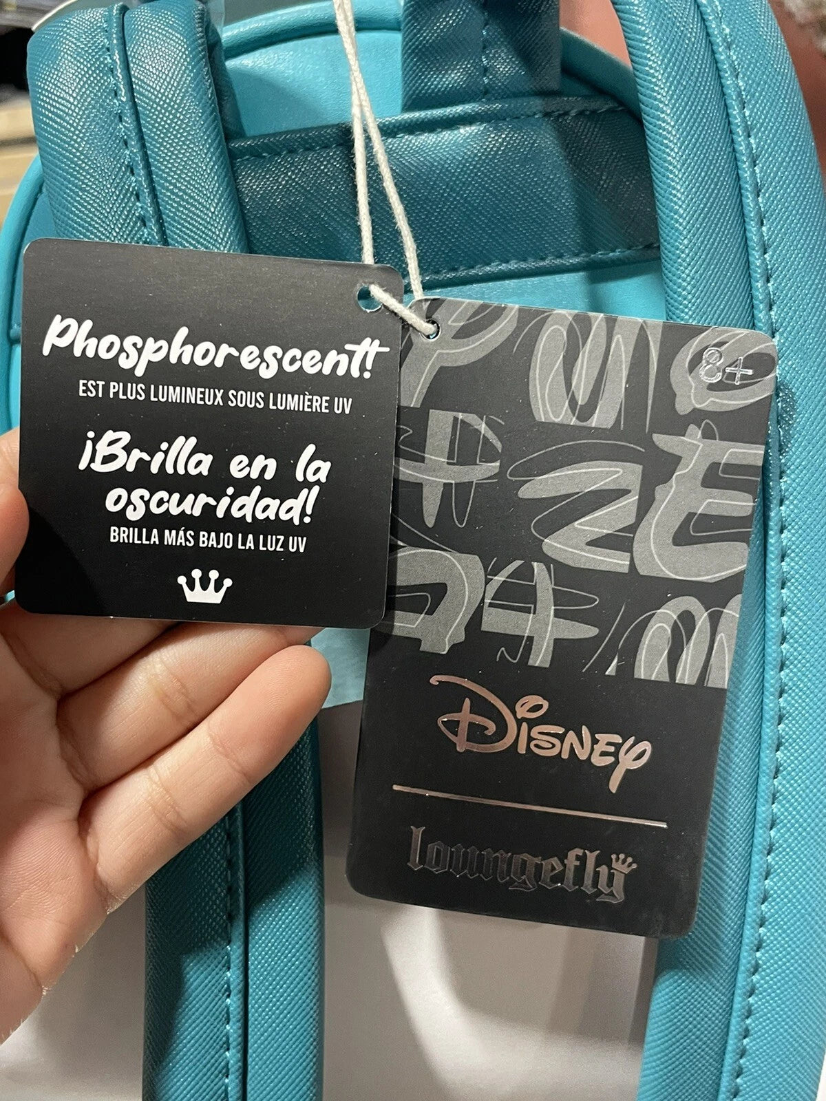 Disney Loungefly Goofy Glow In The Dark Mickey Christmas Carol Backpack