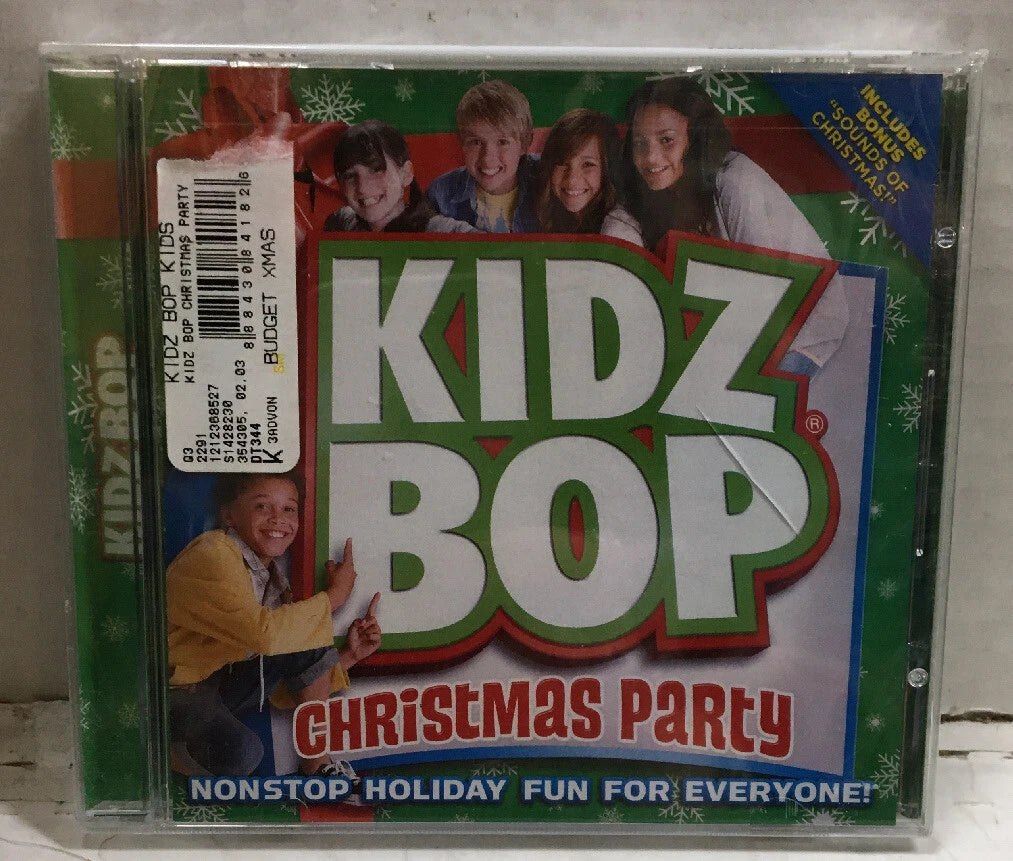 Kidz Bop Christmas Party Sealed CD