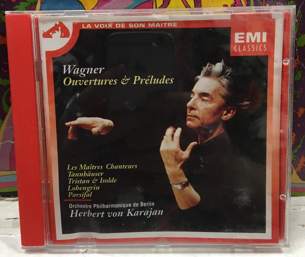 Wagnet Ouvertures & Preludes France Import CD