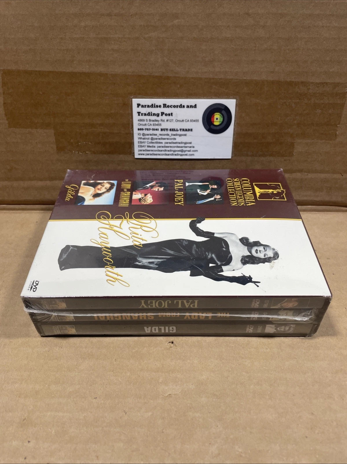 Rita Hayworth: Columbia Screen Legends Collection 3-Disc DVD VIDEO MOVIES