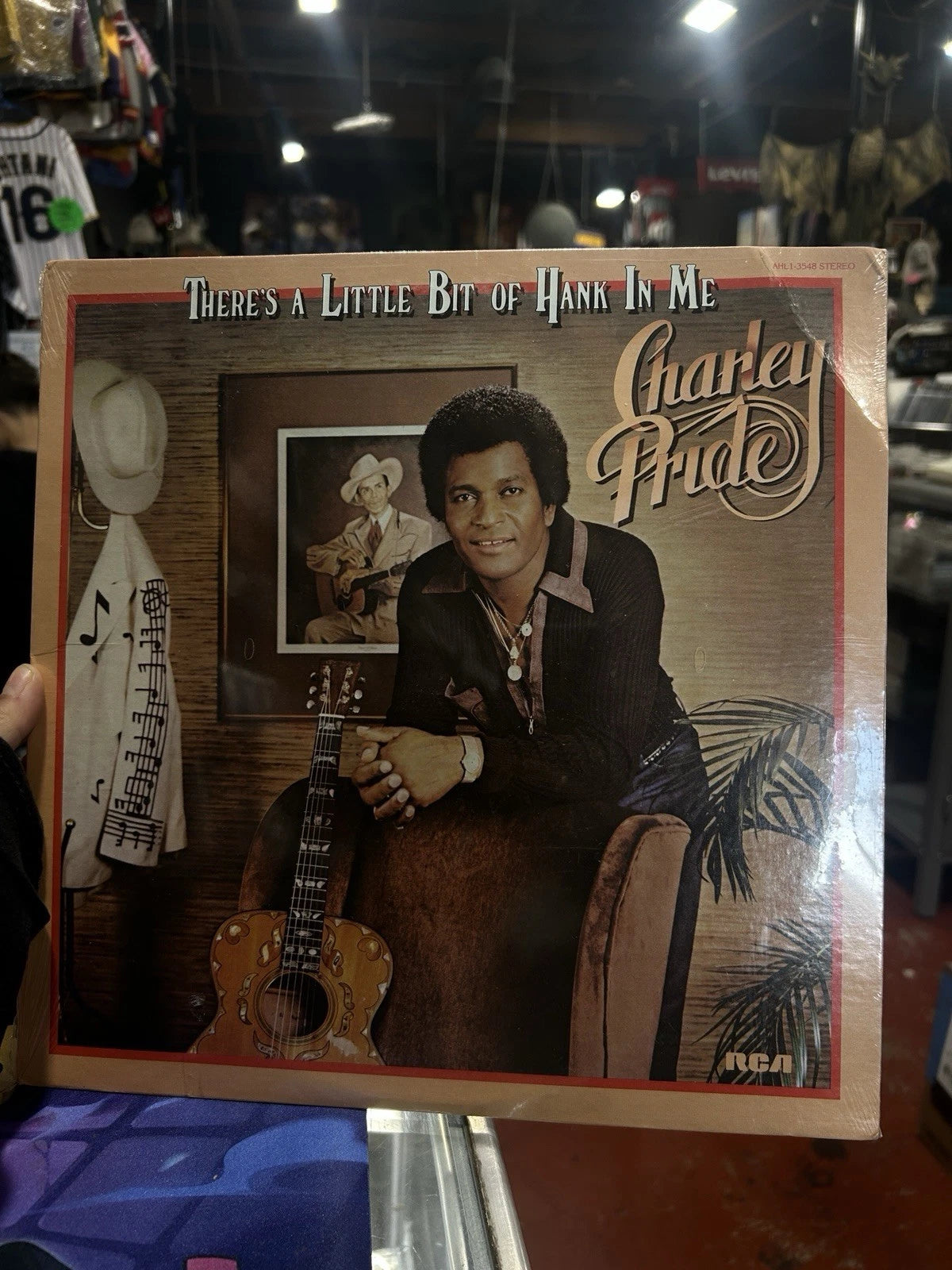 Charley Pride ~ There's A Little Bit Of Hank In Me New Sealed Vinyl LP Album