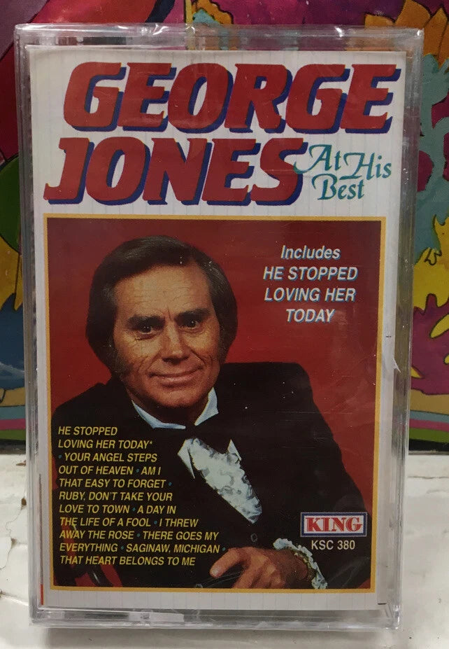 George Jones At His Best Sealed Cassette