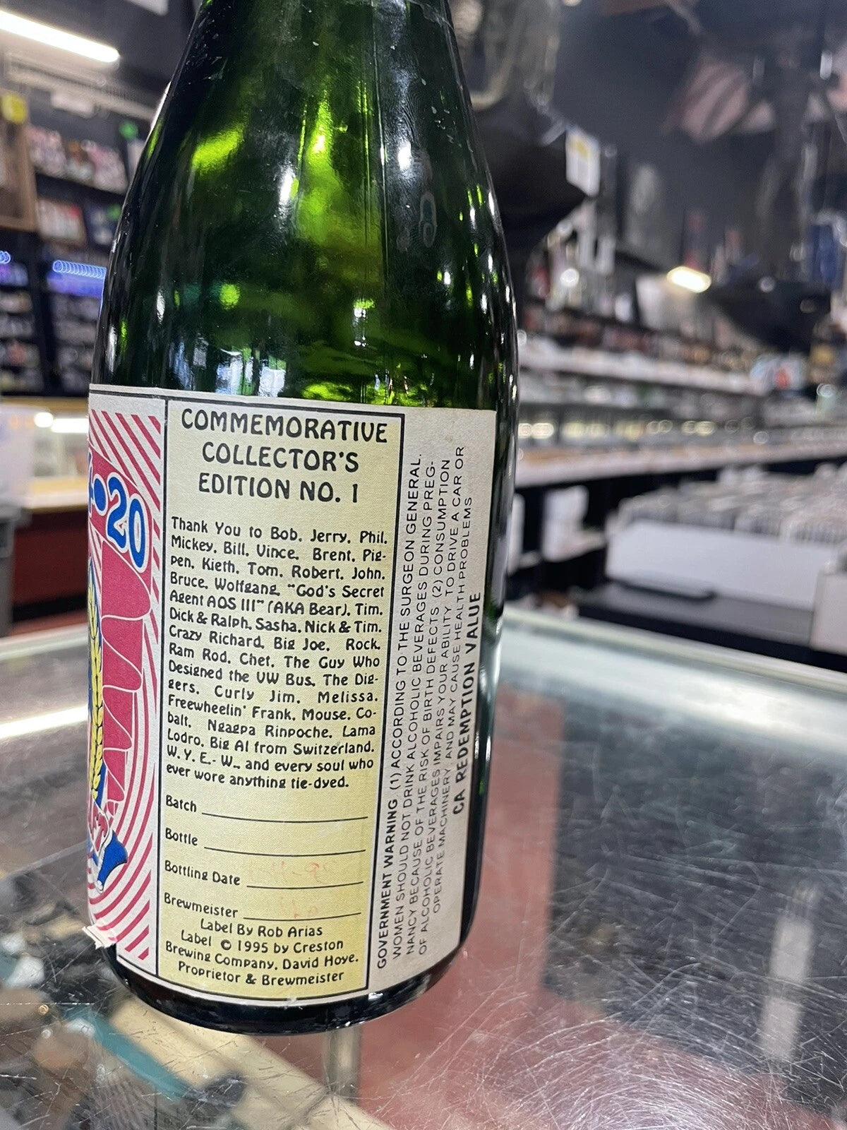 Olde 4-20 Grateful Dead Deadhead Draft Creston Brewing Compnay