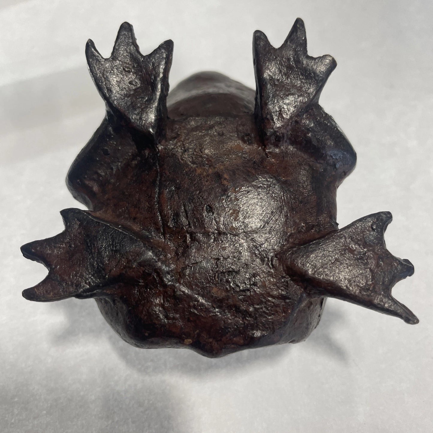 3" Small Brass Frog Statue | Brass Frog Figurine